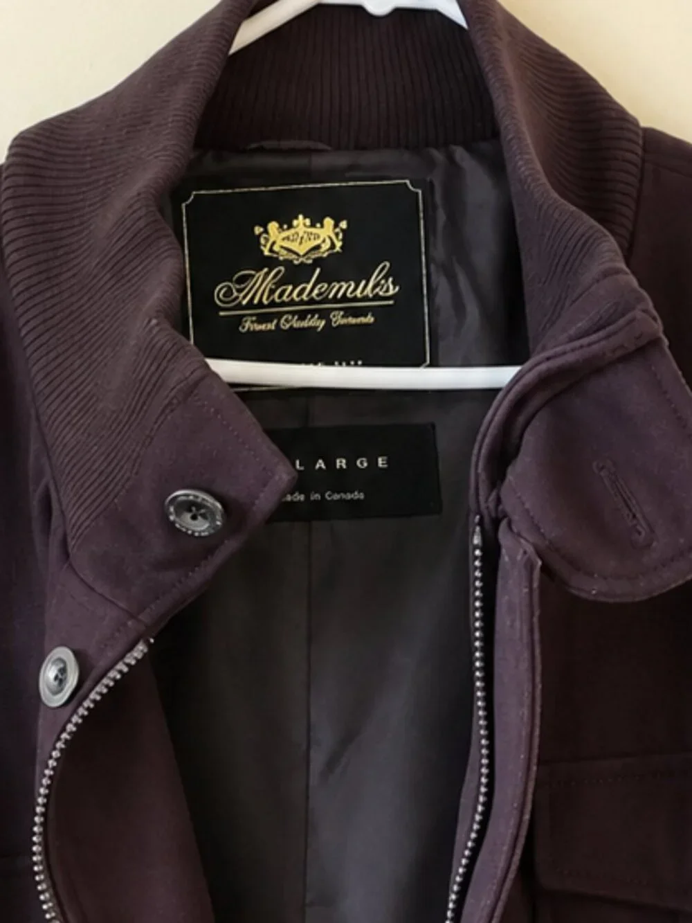 Akademiks Men's Brown Casual Ribbed Military Bomber Utility Jacket SZ XXL